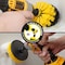Drill Brush Power Scrubber By Useful Products 5 in W 5 in L Brush, Yellow Y-S-5O-QC-DB - alternate 5